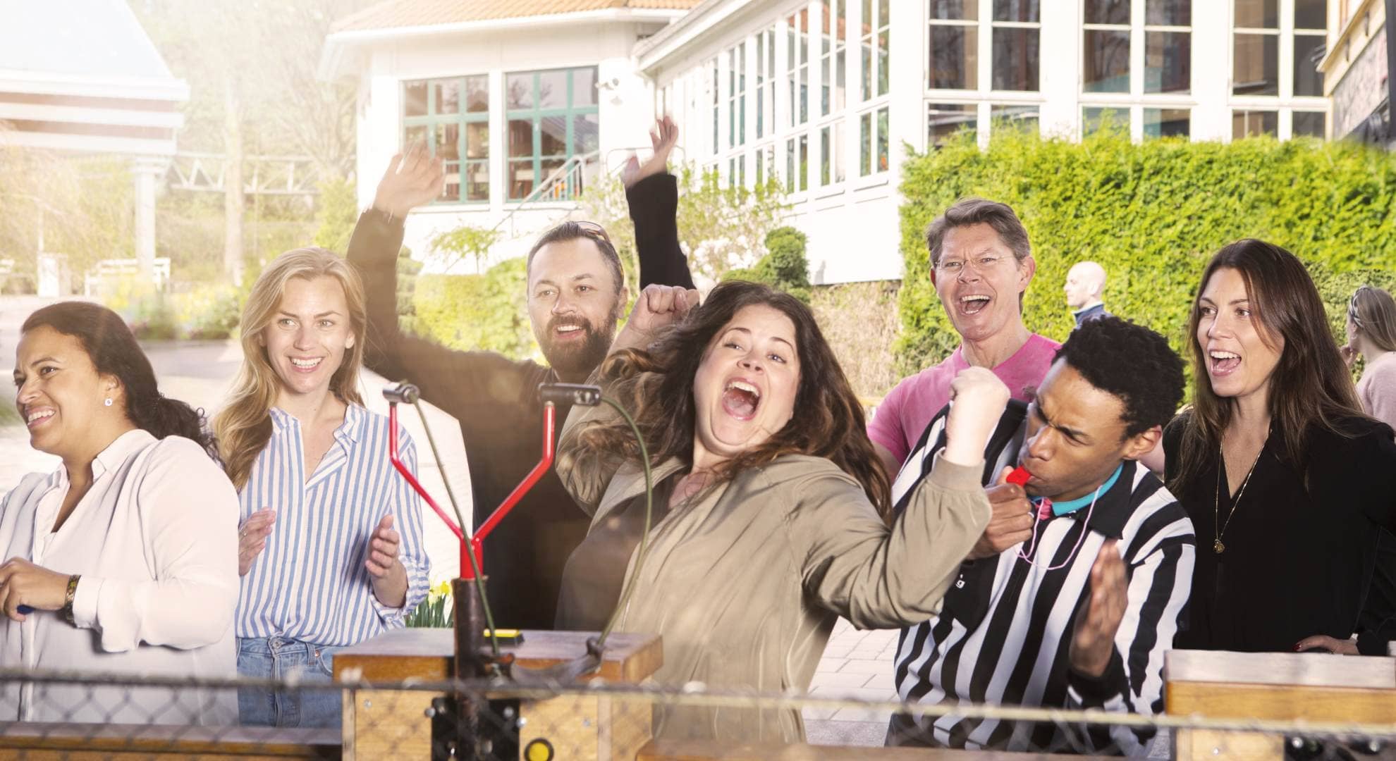 Femkamp på Liseberg Gothia Towers