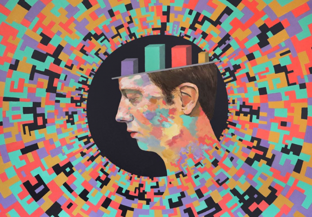 Konstutställning i the Gallery: Spaces In Between