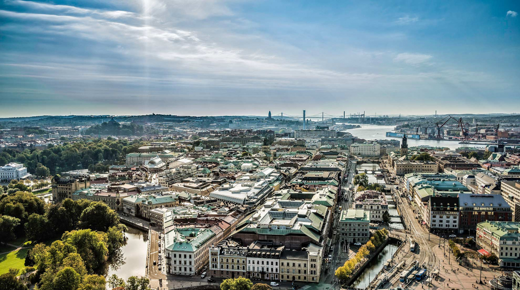 Utskikt över Göteborg