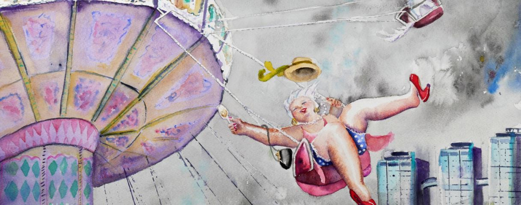 Konstutställning i The Gallery: Dom kallar oss tanter!