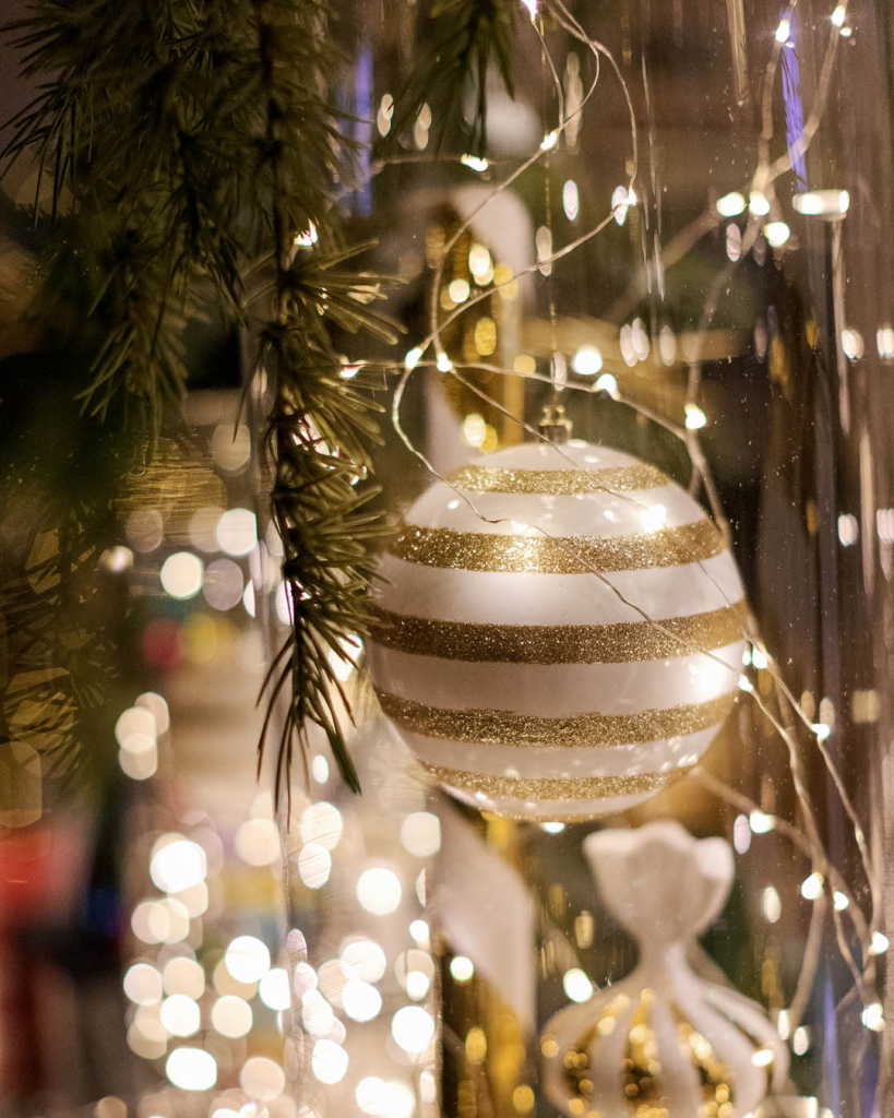 Julbord med utsikt över Göteborg