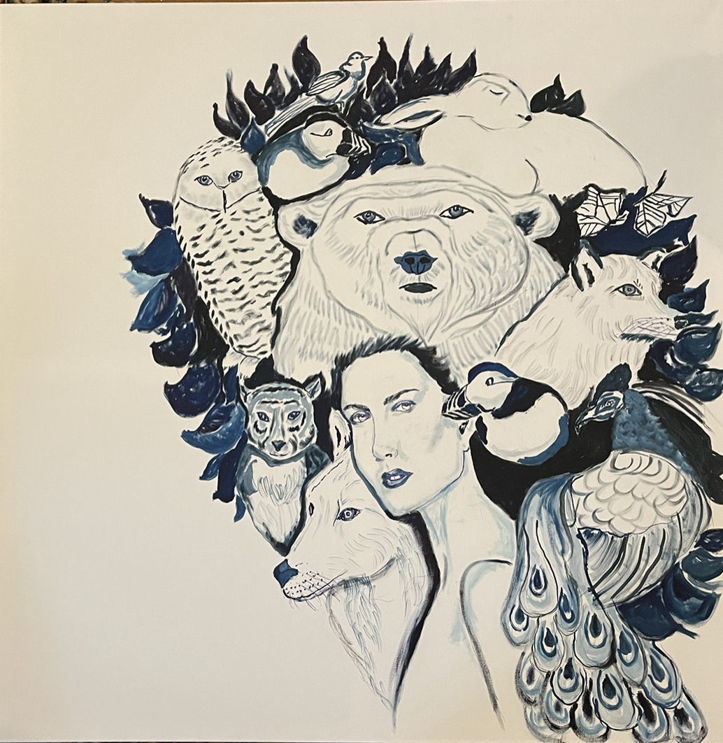 Konstutställning: Shades of Blue