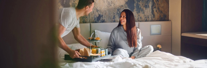 Room service frukost