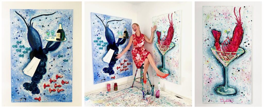 Konstutställning: “Singing in the rain”