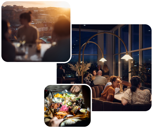 Bilder på ett urval av våra restauranger