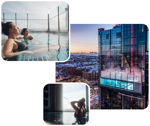 Ett urval bilder på vårt spa
