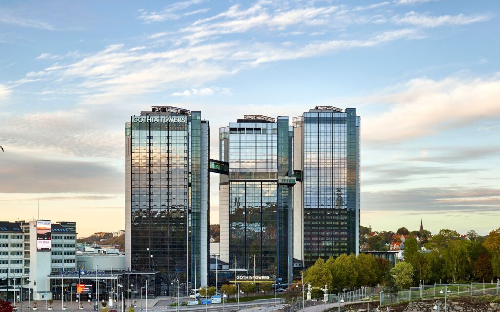 Gothia Towers extriör bild på våra torn