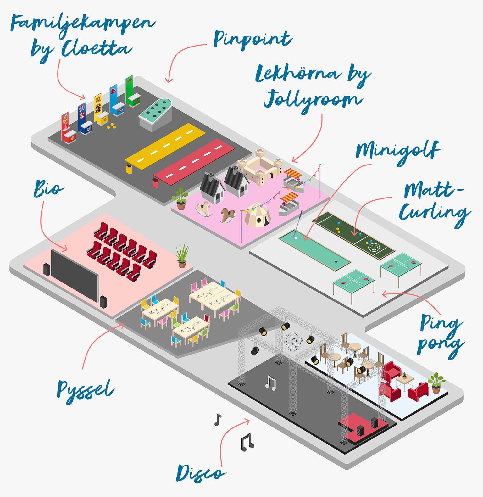 Karta över FunZone