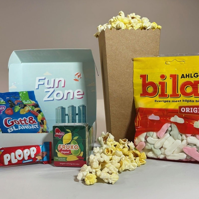 Vår nya FunZone godisbox