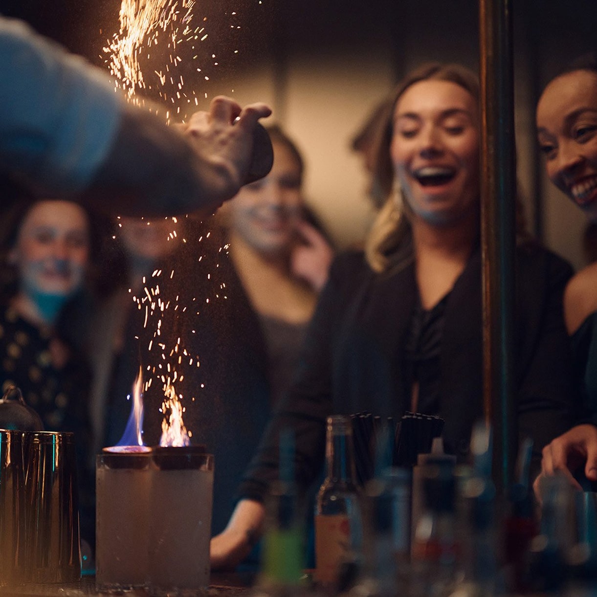 New Year party at Corner
