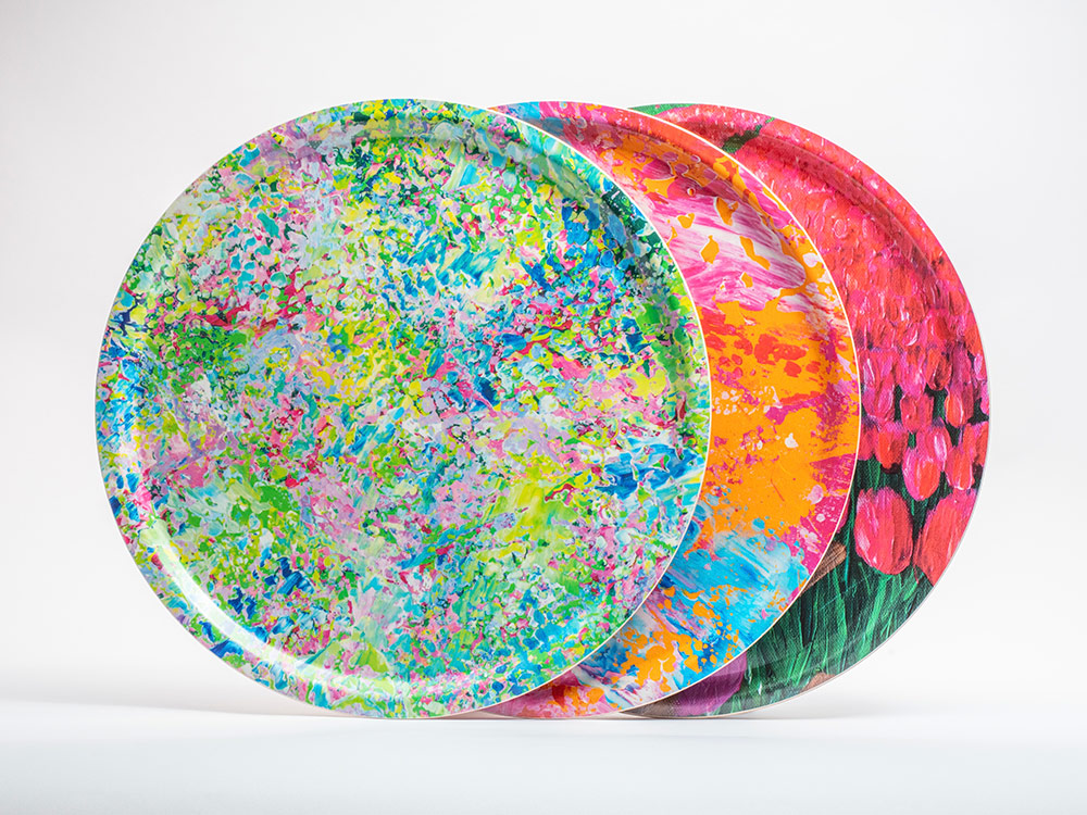 Konsttallrikar av Klara Kludd