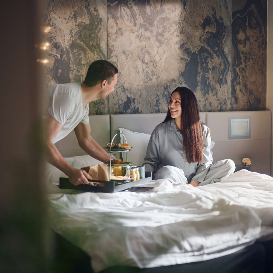 Frukost på rummet på Gothia Towers