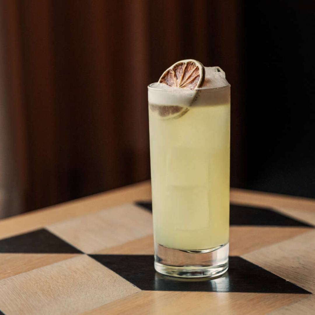 Familj som äter på Corner