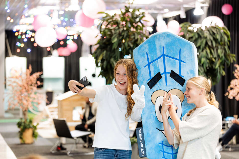 Meet & greet med vår maskot egon