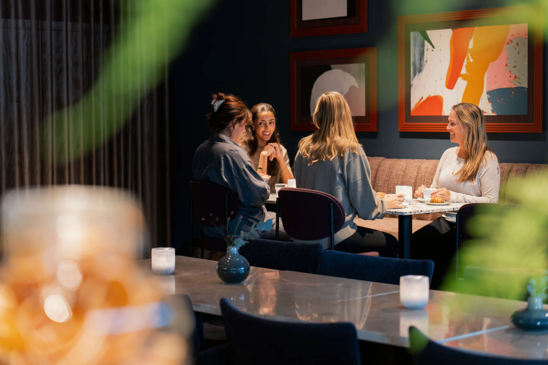 Café på Gothia Towers i Göteborg