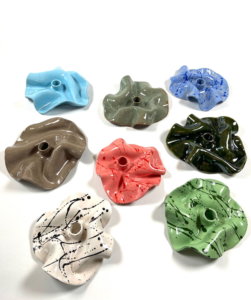 Keramiska konstverk av Filip Palmquist