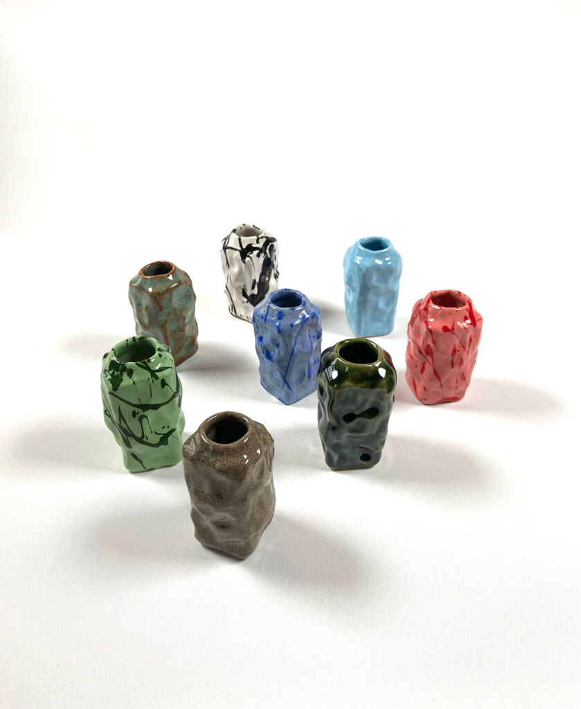 Keramiska konstverk av Filip Palmquist