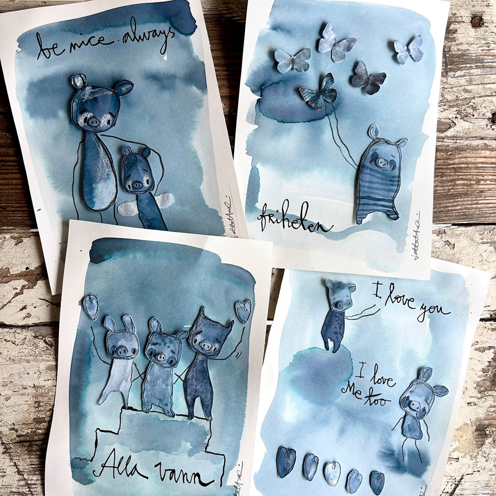 Konstverk av Lotta Hallin - Little Nord