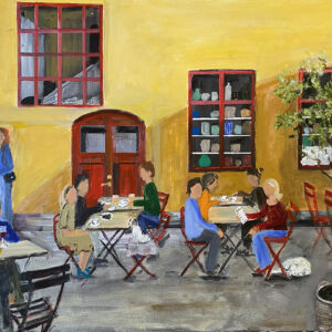 Tavla av konstnär Lovisa Hallberg