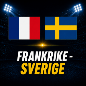 Fotbolls-VM 2026 på Gothia Towers, Tunisien - Sverige på storbildsskärm i Göteborg