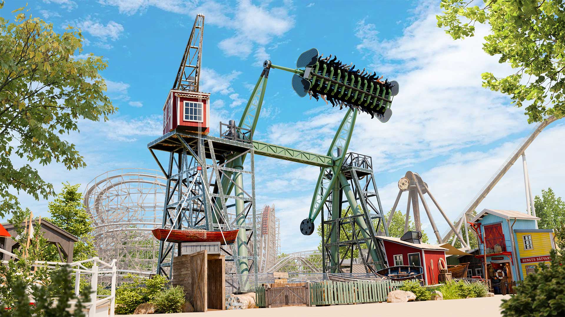 Stormvåg - en åkattraktion på Liseberg
